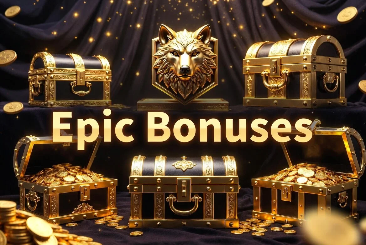 Wolf Winner free spins and the four-deposit welcome bonus ladder